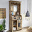 Railway 75cm Solid Wood Bar Cabinet
