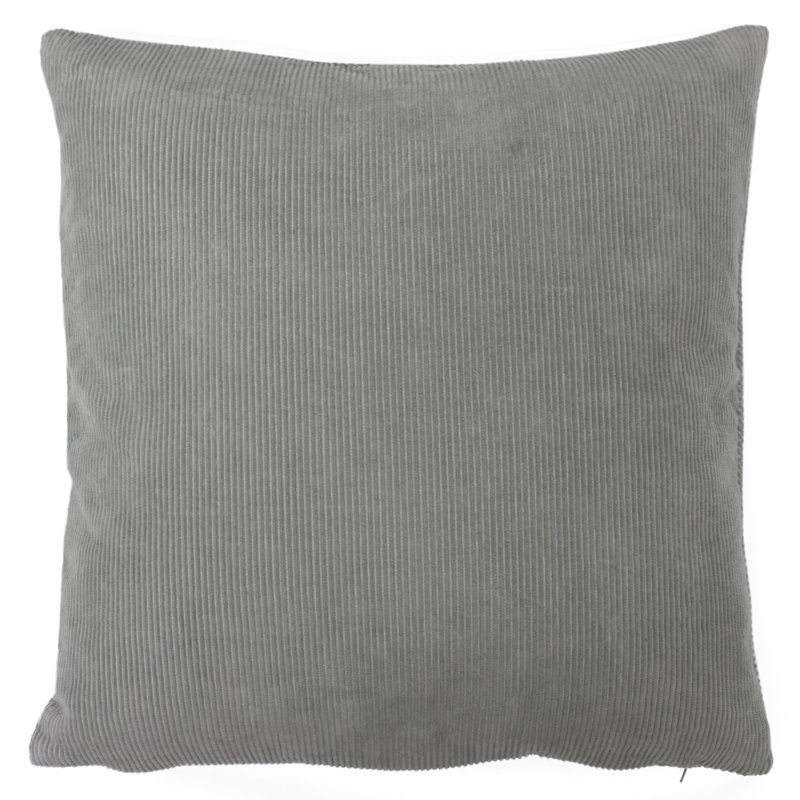Jagger Square Throw Cushion, Grey