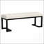 Banc d'appoint capitonné Boucle-323021823