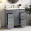 Meuble-lavabo simple 36 po avec lavabo-2135302790