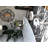 Extendable Round Bar Stool – TANGO (Black & White Cowhide)