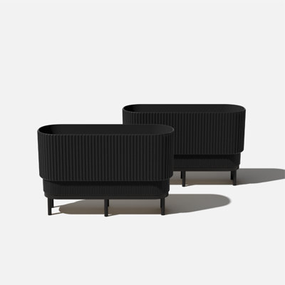 Veradek Demi Series Raised Demi Long 30" Planter with Stand