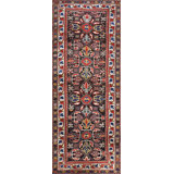 Late 19th Century Graphic Antique Tribal Geometric Caucasian Kazak Rug