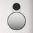 Pharrell Metal Round Wall Mirror