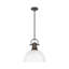 Luminaire suspendu 1 lumière avec tige Bryceton-107150037-107150039