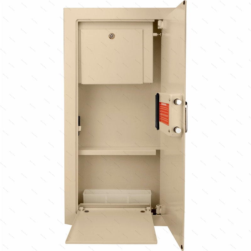 COFFRET MURAL BIOMÉTRIQUE BEIGE 0,82 PI