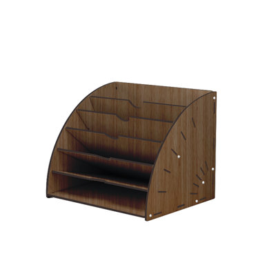 Mariselda Manufactured Wood File Organizer