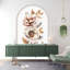 Adhésif décoratif pivoines et fleurs-104047951