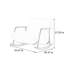 Chaise berçante en coton et lin-100528724