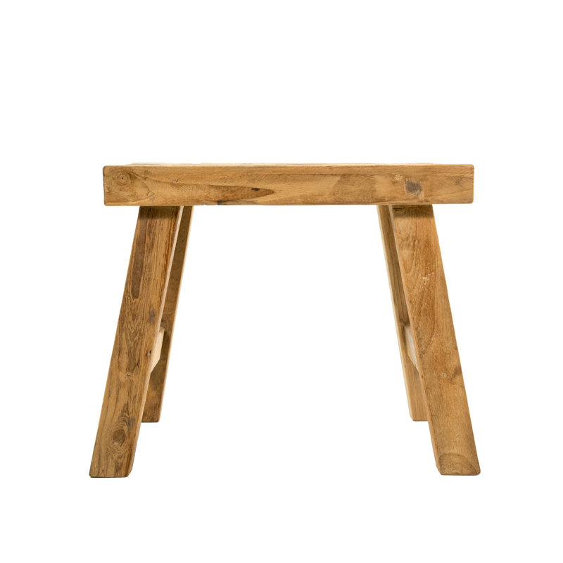 Parley Solid Wood Accent Stool