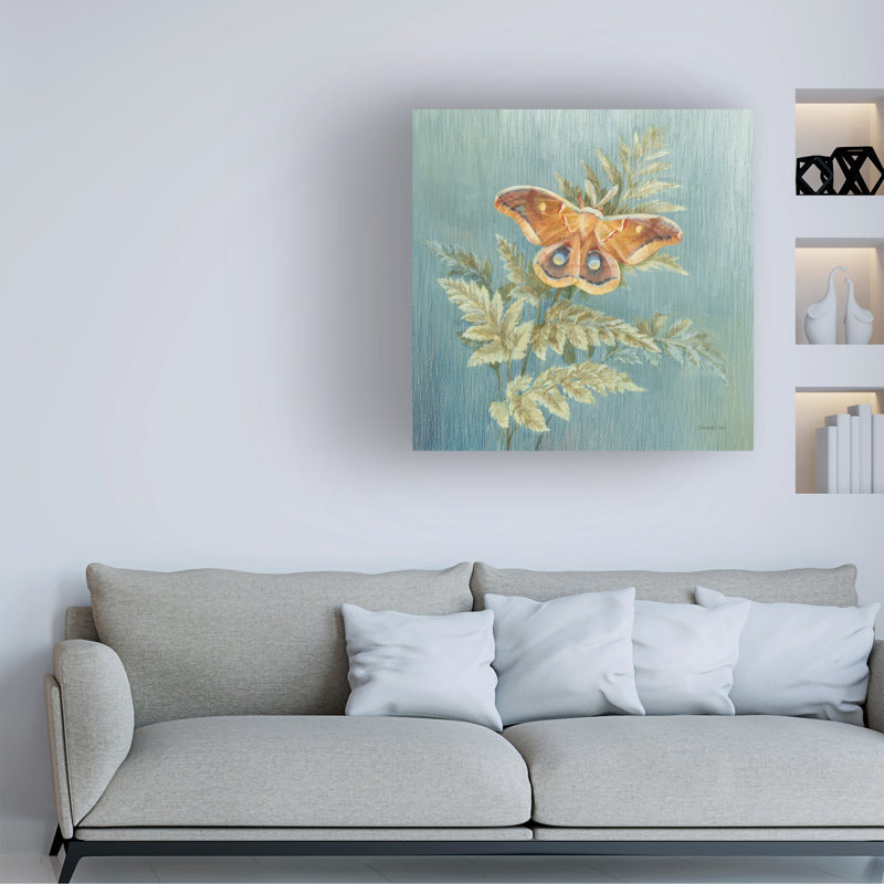 Art sur toile bleu Danhui Nai, H 14 po x l 14 po