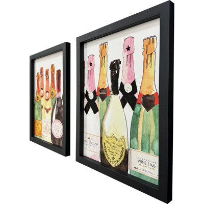Bubbly Framed Art