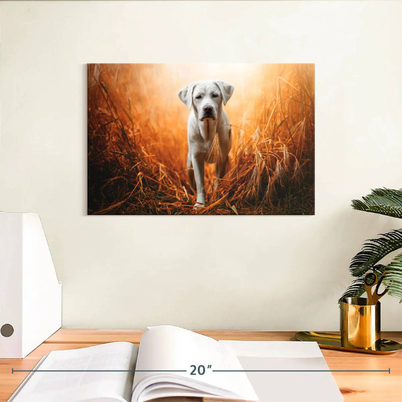 Brampt Lost Labrador Retriever, 8" H x 12" W