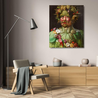 Trinx Arcimboldo, Giuseppe Gallery Wrapped Canvas Art Titled: Vertumnus 56831