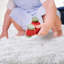 Mathilde Solid Colour Shag Area Rug-1386277339