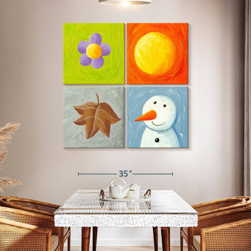 Ashelle 4 Seasons Acrylic, 45" H x 45" W