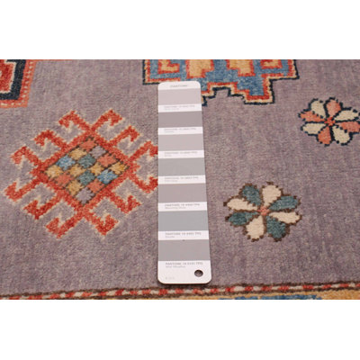 Uzbek Ghazni Grey Rug 4'0" x 5'10"