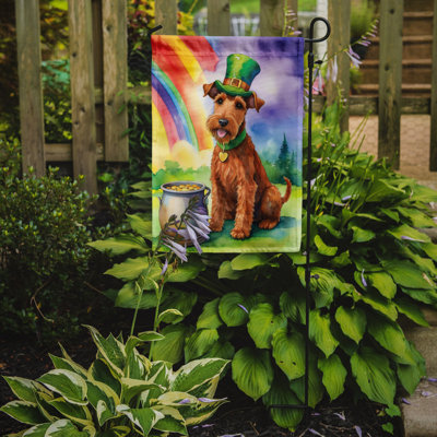Double Sided 15.5'' H x 11.25'' W Polyester St Patrick's Day Garden Flag
