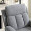 Ensemble de salon inclinable en tissu 2 pièces Skillern-103707523