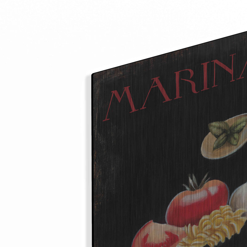 Italian Cuisine IV - Impression sur toile non encadrée, H 12 po x l 12 po x P 0,13 po