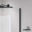 Porte de douche pivotante, porte en verre trempé pour salle de bain-121348648