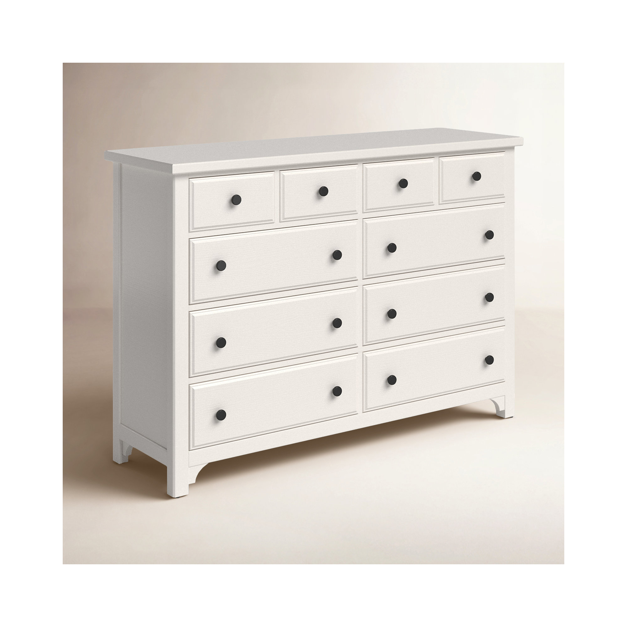 Westin 8 - Drawer Double Dresser, Soft White