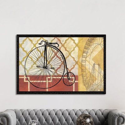 Cyclisme IV by Nan - Print on Canvas