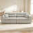 Chenille+White & Taupe