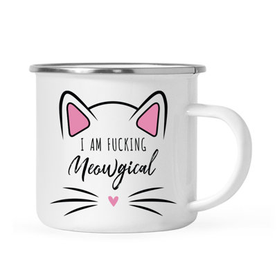 Tasse à café «Funny Cat Lover Campfire»