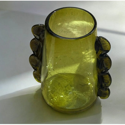 Betta Green Glass Vase