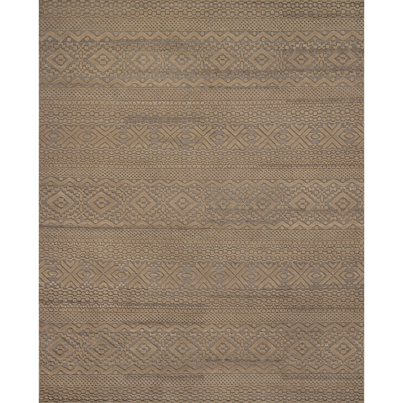 Bariloche Wool Geometric Area Rug, Rectangle 5' x 7'