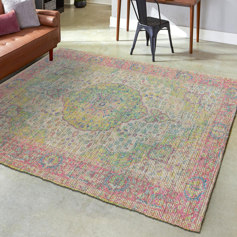 Watkin Oriental Indoor Rug, Square 7'10"