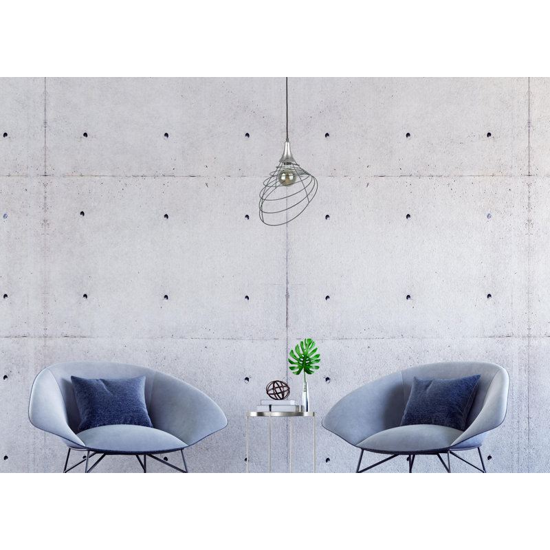 Tayeb 1 - Light Single Pendant, Black/Silver