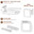 Lock Bed Sheet Holders Set of 4, Keep Sheets Firm & Tight, Durable Universal Fit All Mattress Easy Install-121931869