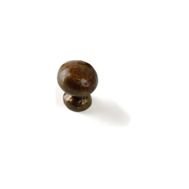Bronze Circle Knob, Antique