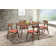 Caveney Wood Dining Set with Rectangle Table and Chairs