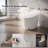 Smart Toilet with Auto Open/Close & Foot Kick Flush, Heated Seat, Warm Wash & Dry, LED Display-129884013