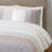 Ensemble de housse de couette en coton standard gris 3 pièces-66479419