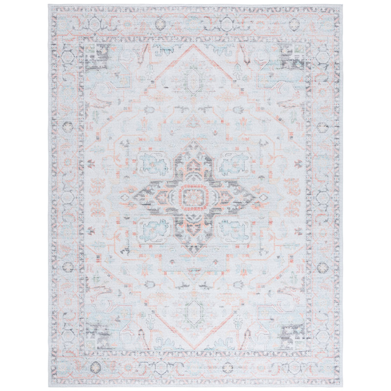 Farolt Performance Machine Washable Oriental Rug, Rectangle 8' x 10'