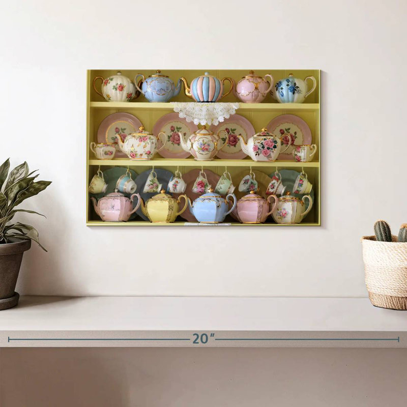 Senne Teaware Collection, 8" H x 12" W