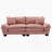 Comfortable Sofa Sleeper with Sturdy Construction and Extra Pillows for Various Settings-505921562