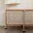 Ash Wood Handwoven Rattan Coat Rack