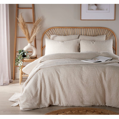 Innaloo Textured Duvet Cover Set with Pillowcases
