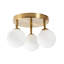 MAVILLA 3 - Light Brass Geometric Pendant