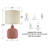 17.5" Ceramic Table Lamp-30051940