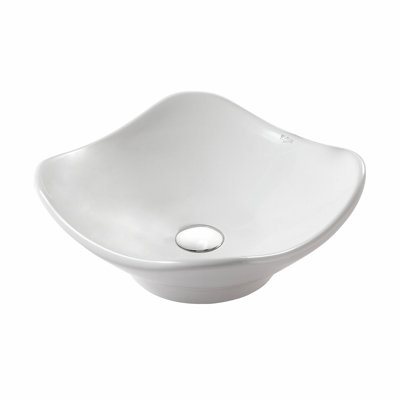 Lavabo de salle de bain circulaire pour bateau Ceramic