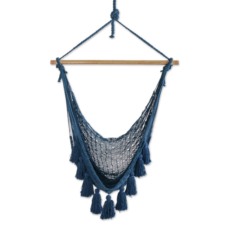 Hamac à barres d'écartement, Bleu