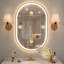 Aluminium Oval Mirror