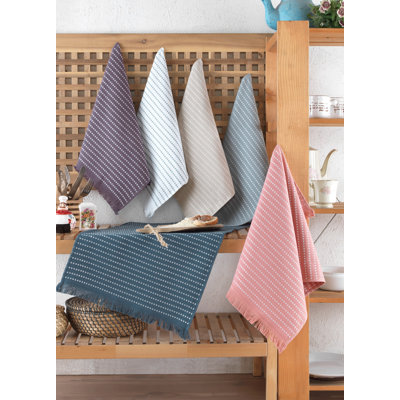 Ensemble de 6 serviettes en coton Bonnell