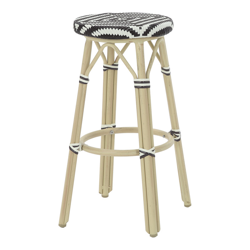 Tabouret de bar Arduino, 30", Brun / Beige